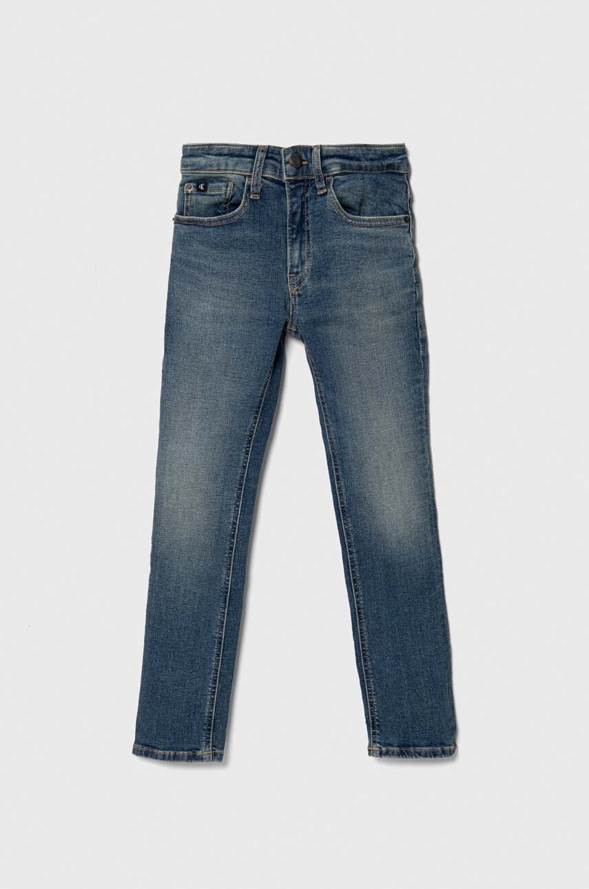 

Детски дънки Calvin Klein Jeans в, Син