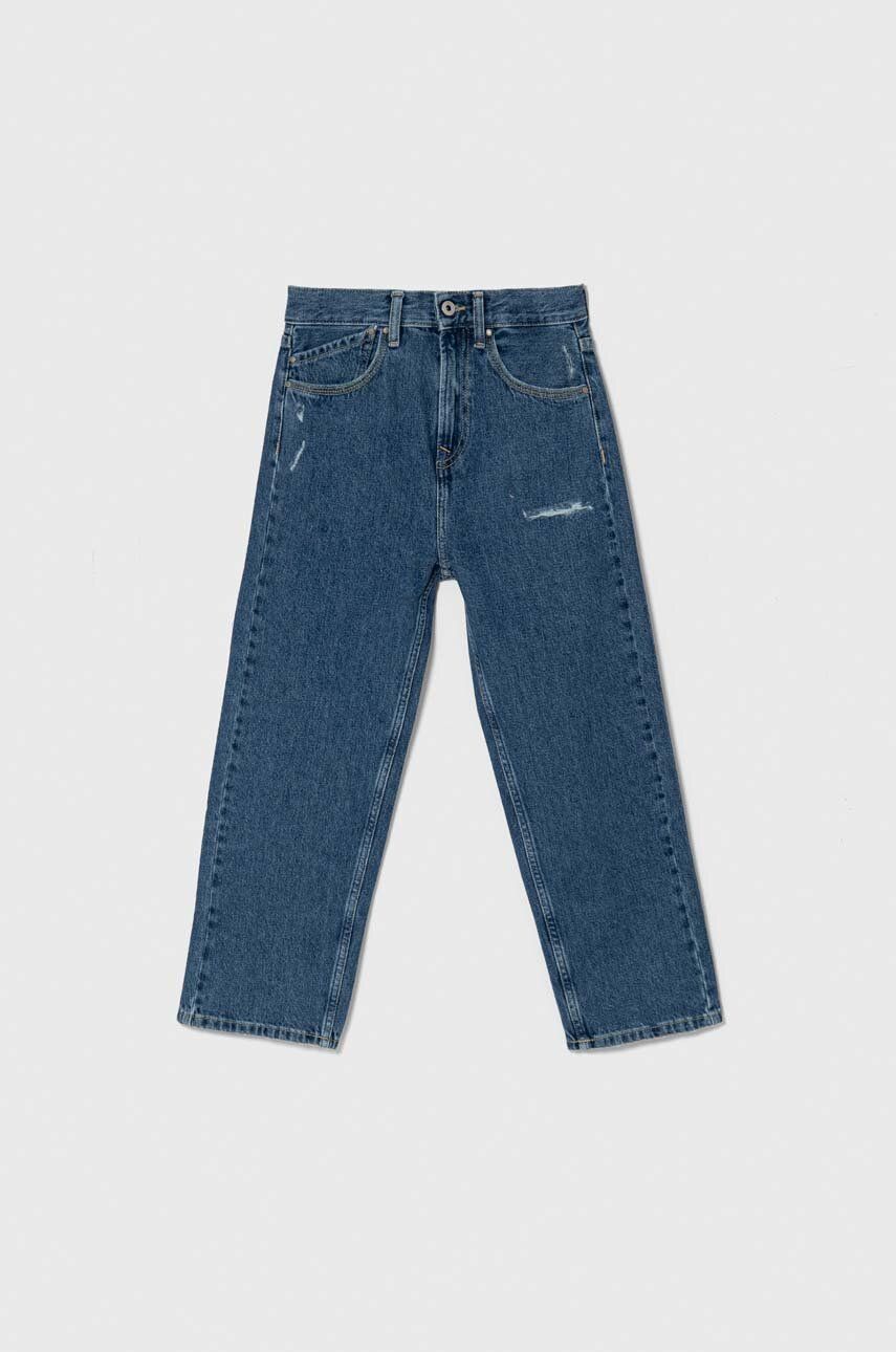 Pepe Jeans jeans copii LOOSE JEANS REPAIR JR
