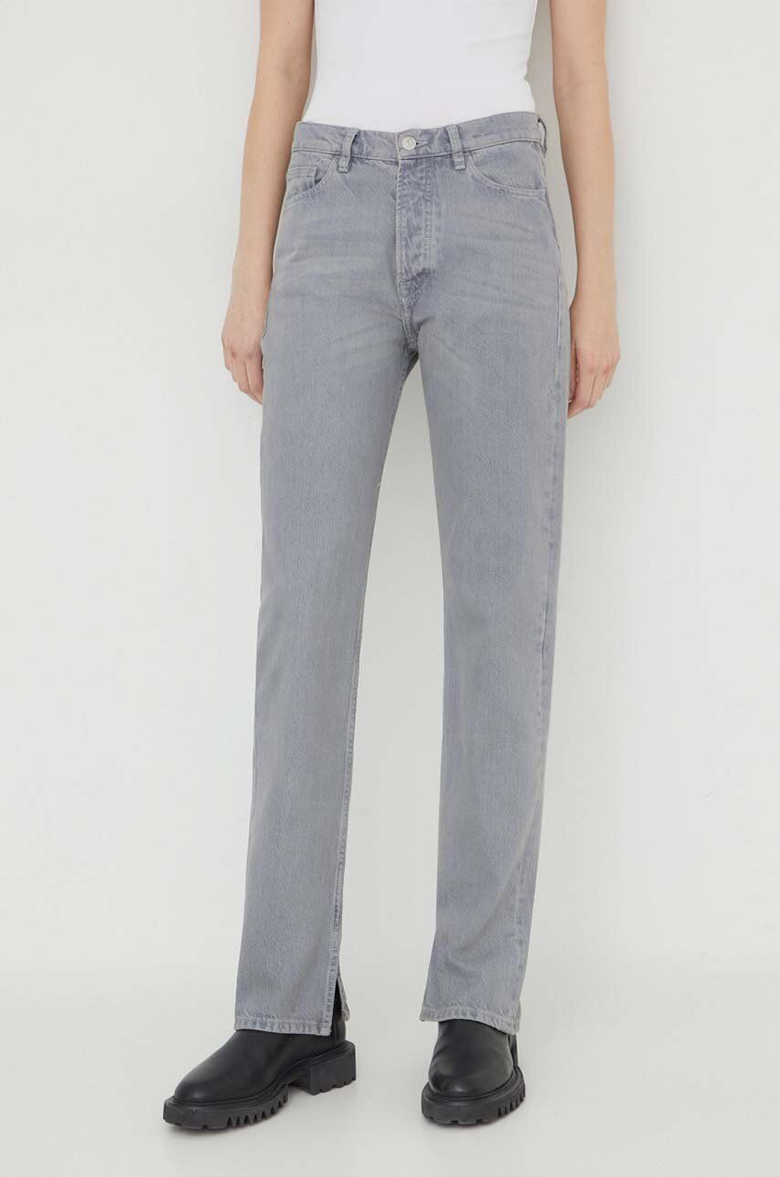 Samsoe Samsoe jeansi femei high waist - Shoppu.ro