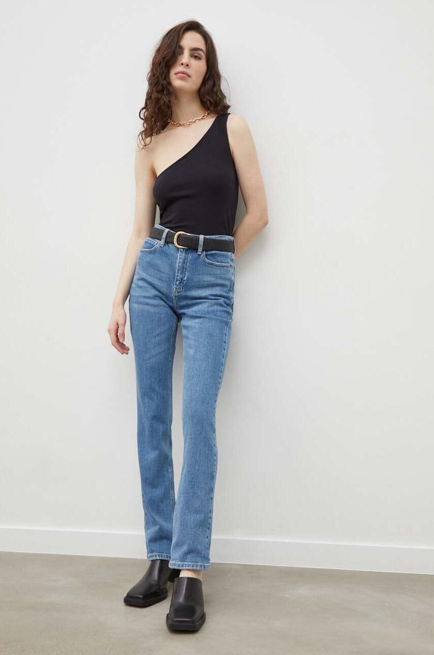 By Malene Birger jeansi Stellen femei high waist