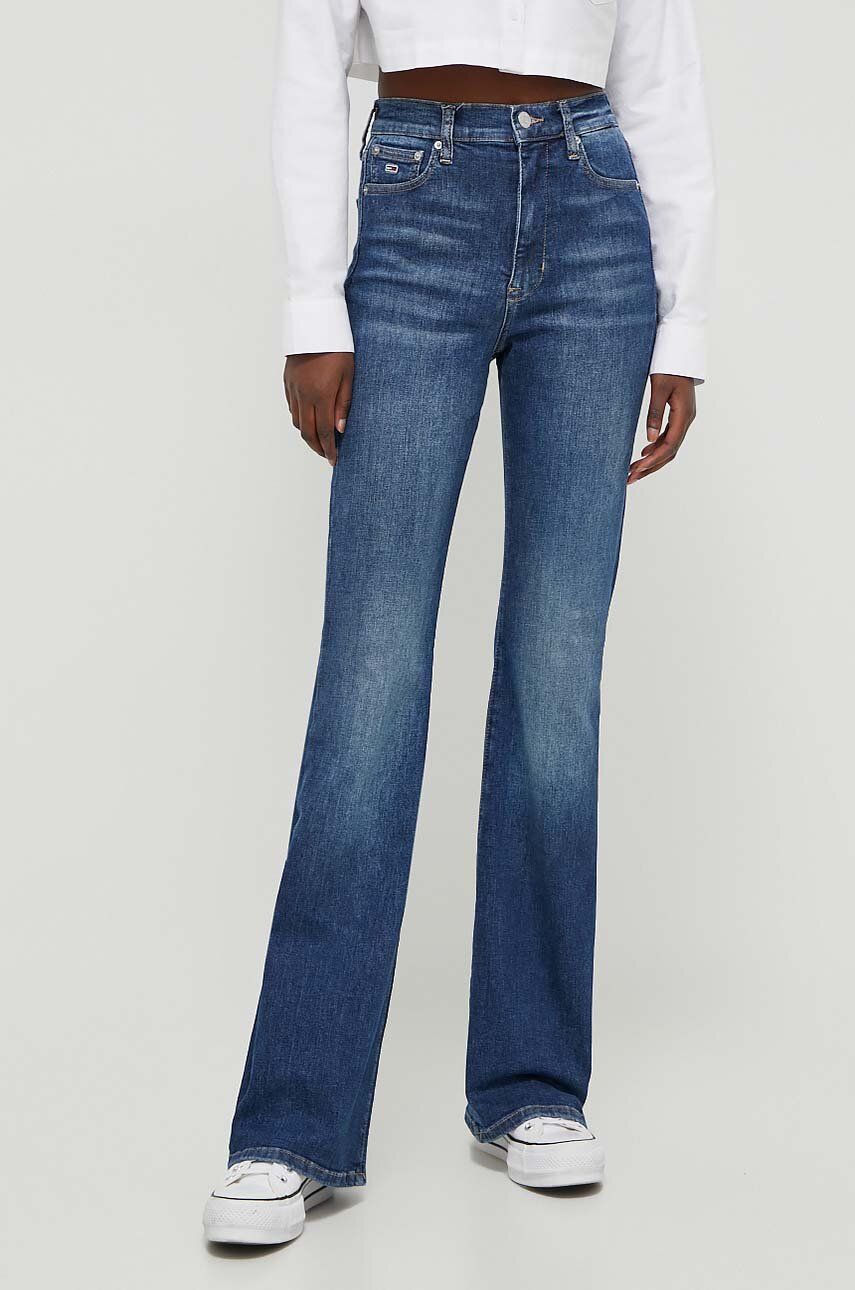 Džíny Tommy Jeans dámské, high waist, DW0DW17156