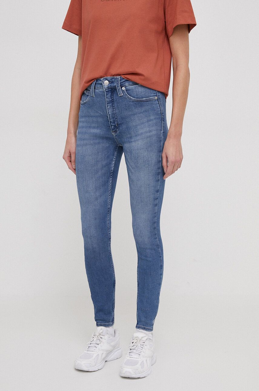 Levně Džíny Calvin Klein Jeans dámské, J20J222144