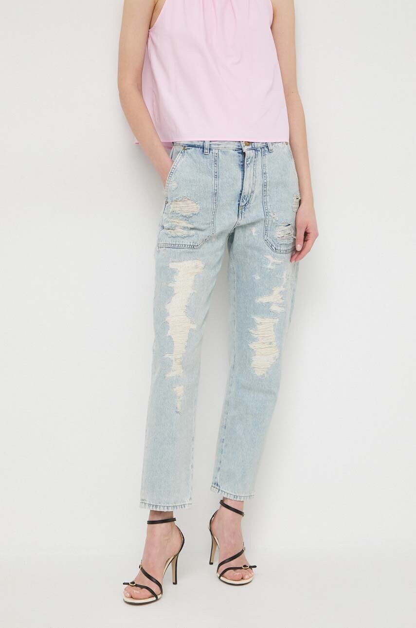

Дънки Pinko в с висока талия 102761.A1JJ, Син
