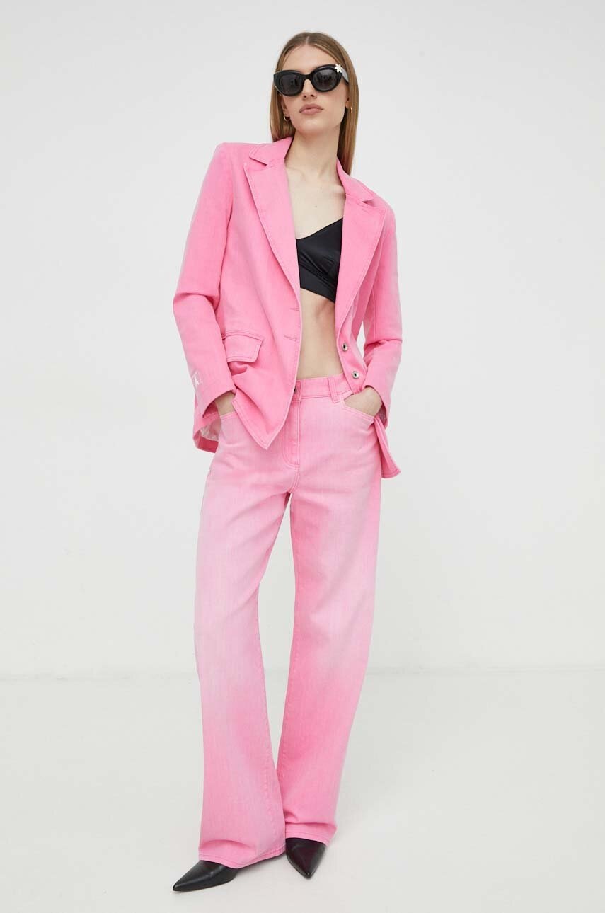 

Дънки Patrizia Pepe в розово 8P0556 D056, Розов