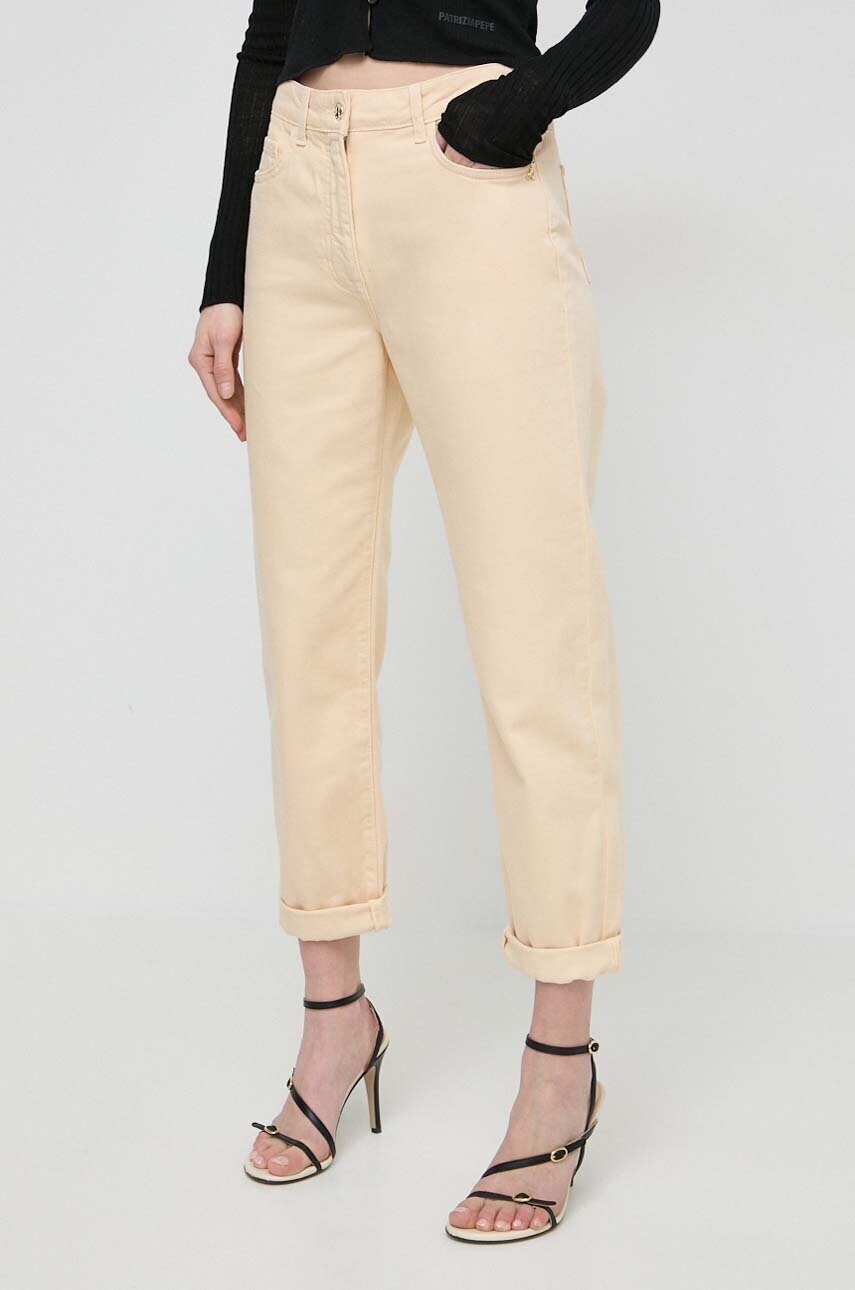Levně Džíny Patrizia Pepe dámské, high waist, 8P0565 D061