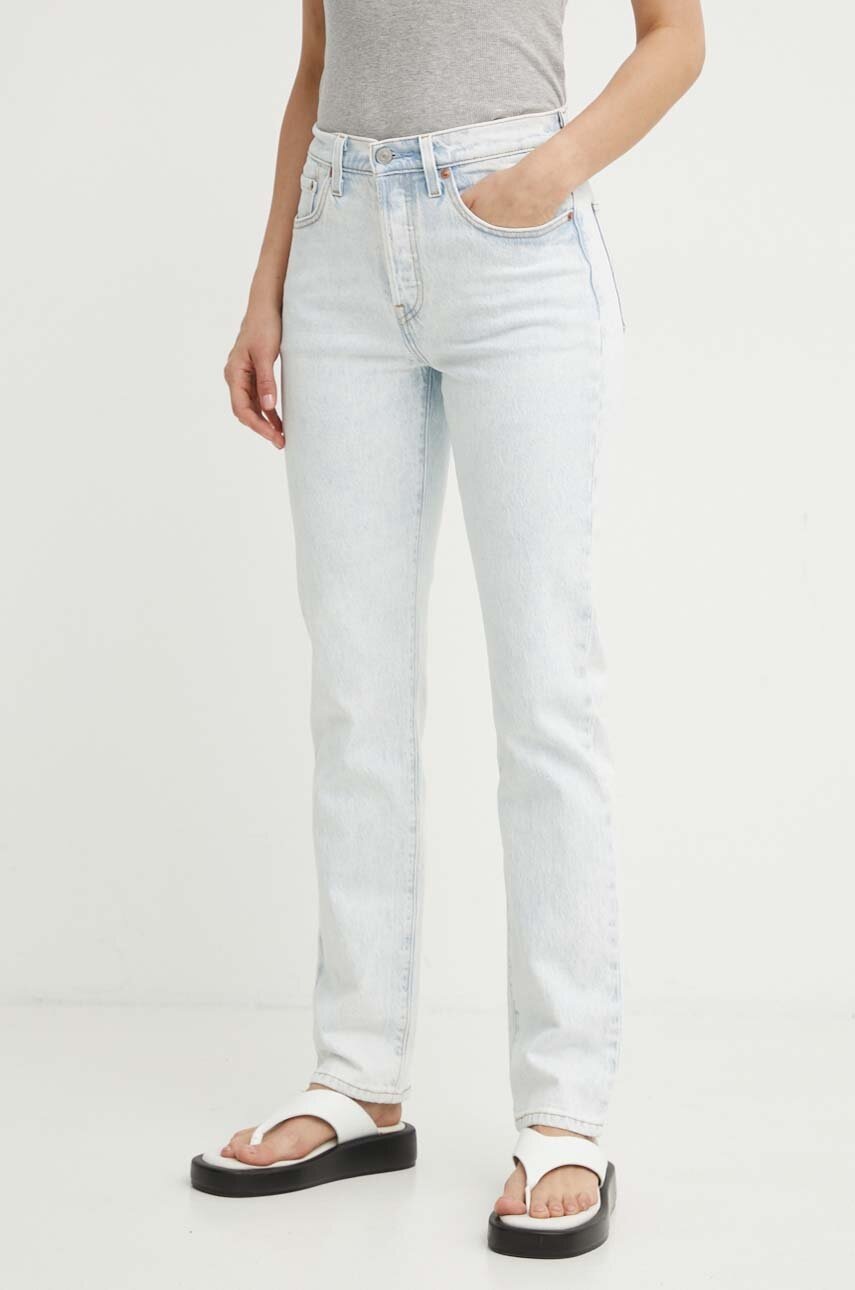 Levi\'s jeansi 501 femei high waist