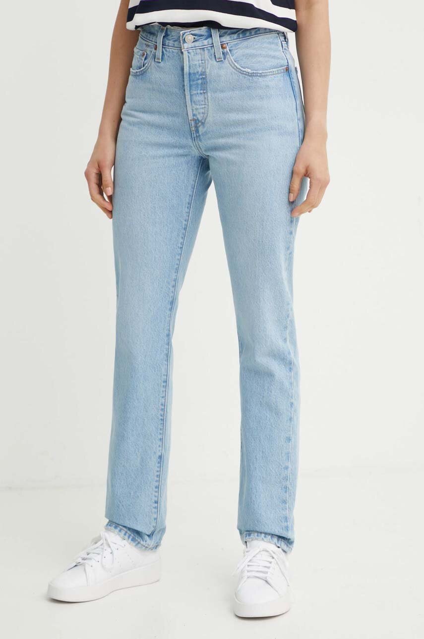 Levi's jeansi 501 femei high waist