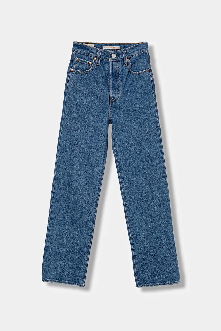 Levi's jeansi RIBCAGE STRAIGHT ANKLE femei high waist