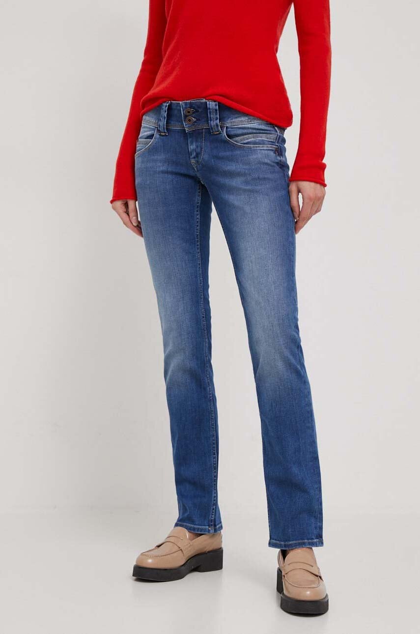 Pepe Jeans jeansi femei high waist