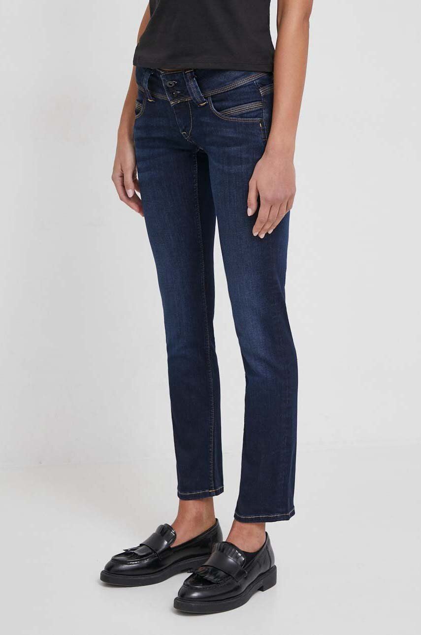 Pepe Jeans jeansi Venus femei high waist