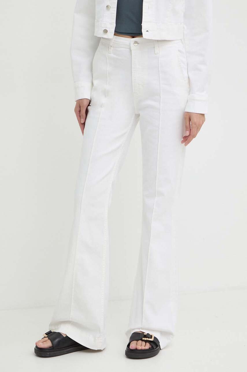 

Дънки BOSS с висока талия 50509284, Бял