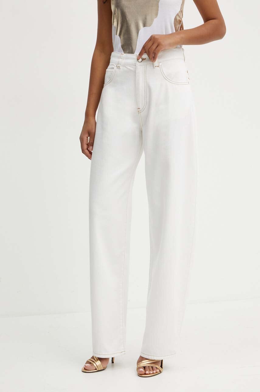 

Дънки Pinko с висока талия 103742 A1VD, Бял
