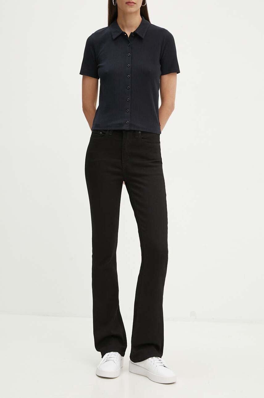 Levi\'s jeansi 725 HIGH RISE BOOTCUT femei high waist