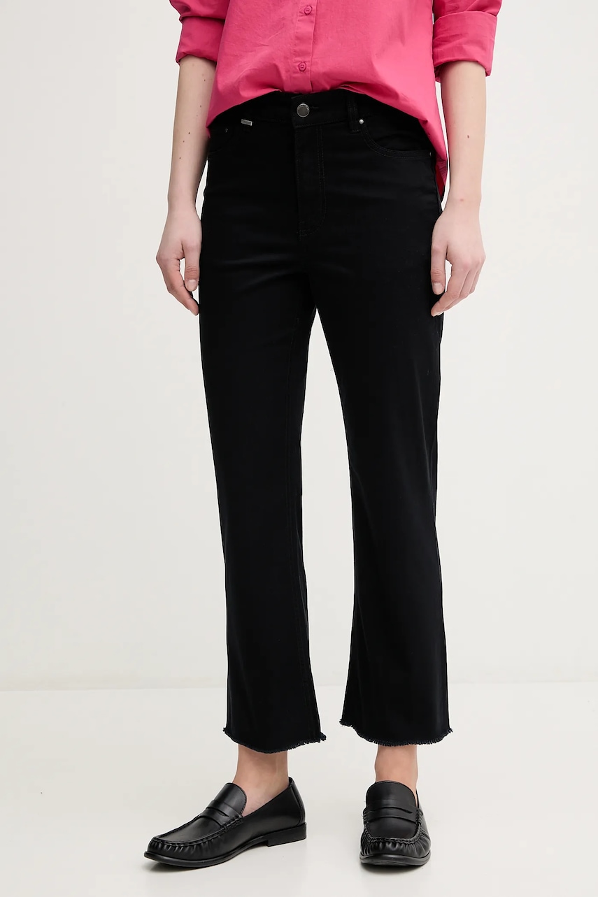 United Colors of Benetton jeansi femei, culoarea alb