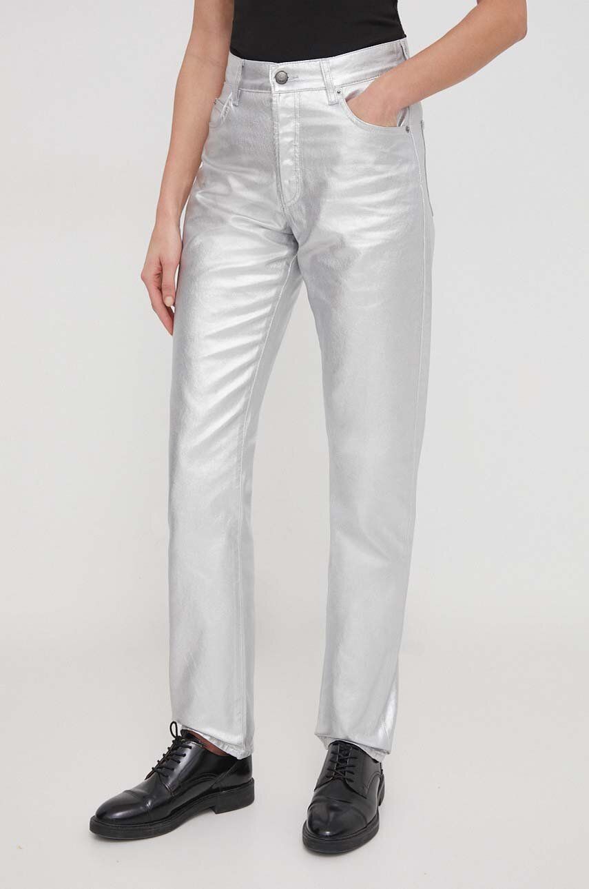 Sisley jeansi femei high waist Sisley jeansi femei high waist