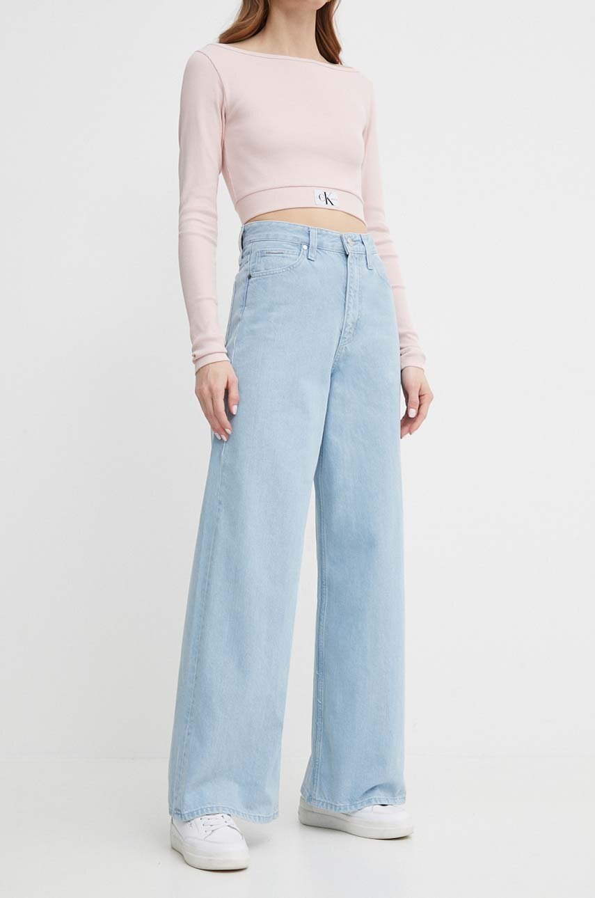 

Дънки Calvin Klein в синьо K20K206579, Син