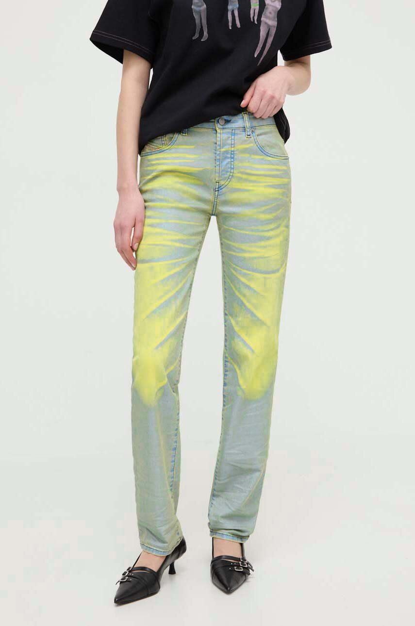 Diesel jeansi 1989 D-MINE-S femei medium waist, A13138.068KL