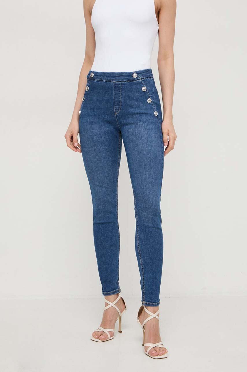 

Дънки Guess AUBREE в тъмносиньо W4GAB4 D5BR0, Тъмносин