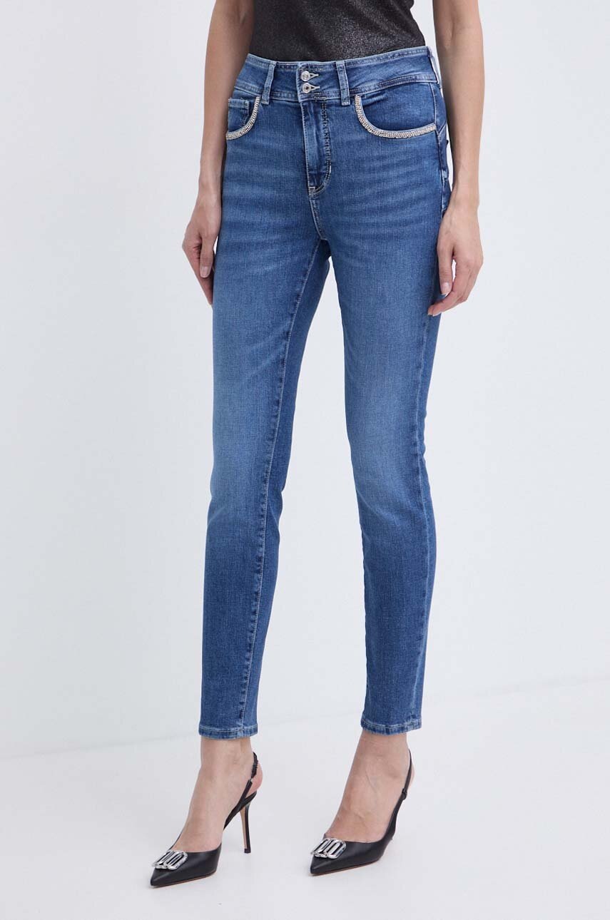 

Дънки Guess в синьо W4GA34 D5923, Син
