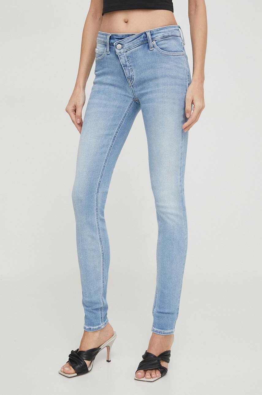 

Дънки Calvin Klein Jeans в синьо J20J222757, Син