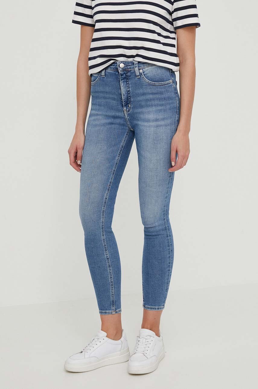 

Дънки Calvin Klein Jeans в синьо J20J222775, Син