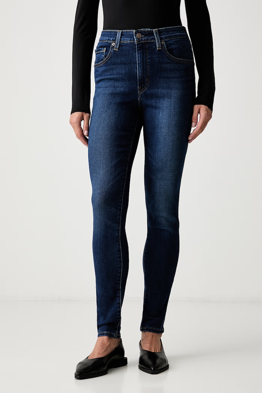Levi's jeansy skinny damskie 721 HIGH RISE SKINNY