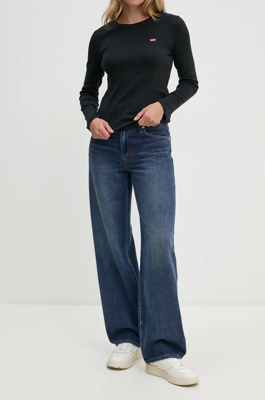 

Дънки Levi's BAGGY DAD със стандартна талия, Син