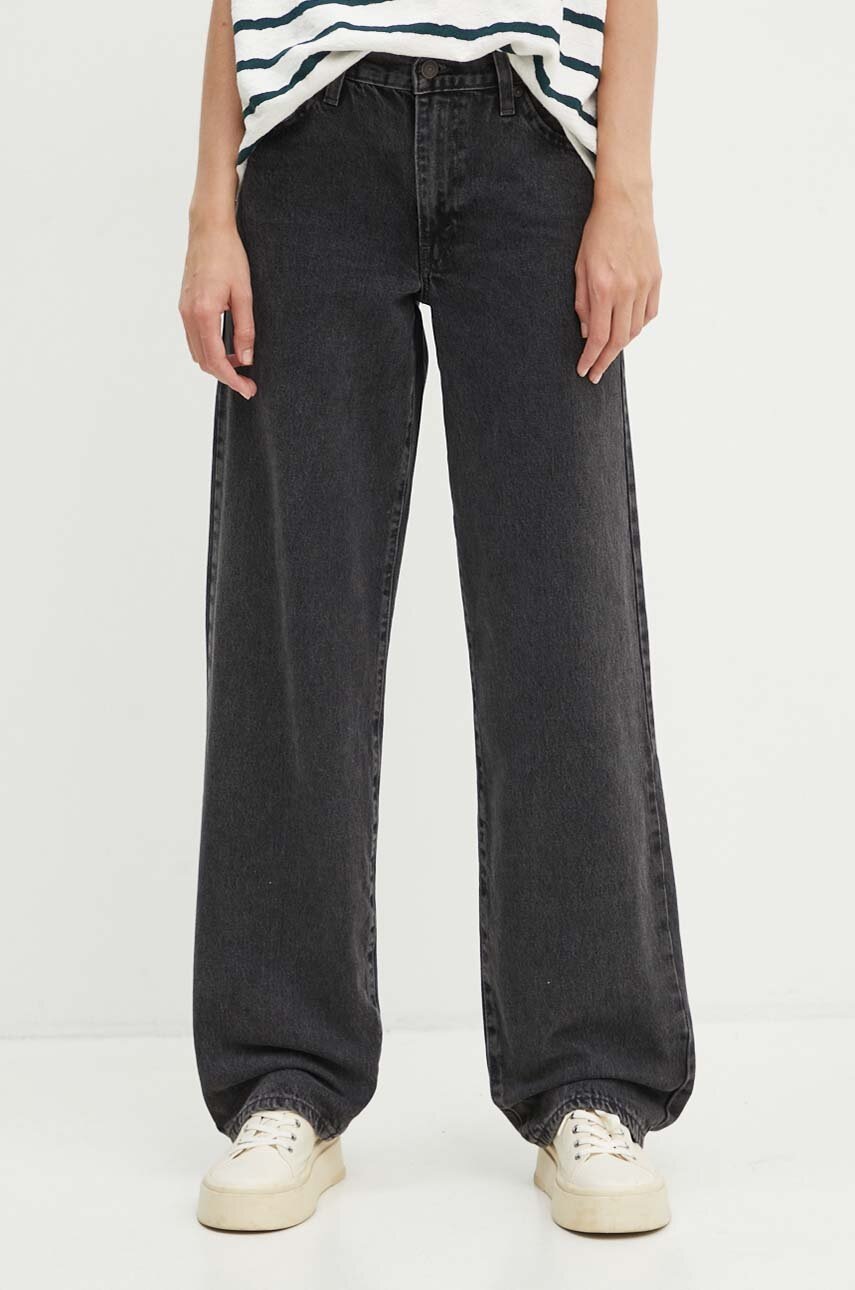 

Дънки Levi's BAGGY DAD със стандартна талия, Черен