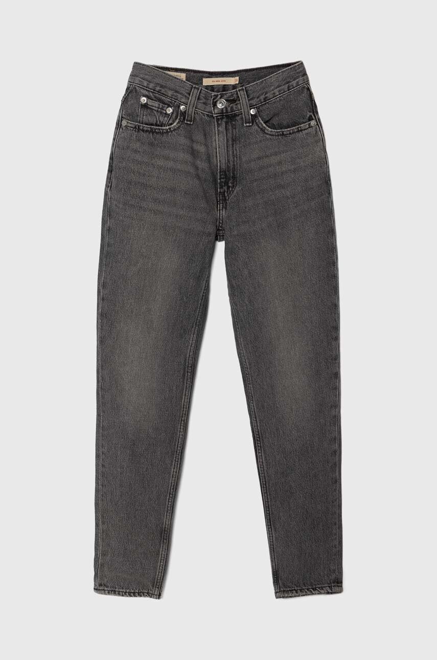 

Дънки Levi's 80S MOM JEAN в сиво, Сив