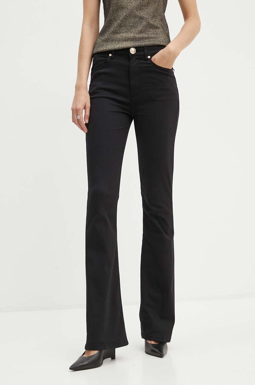 

Дънки Marciano Guess в с висока талия, Черен