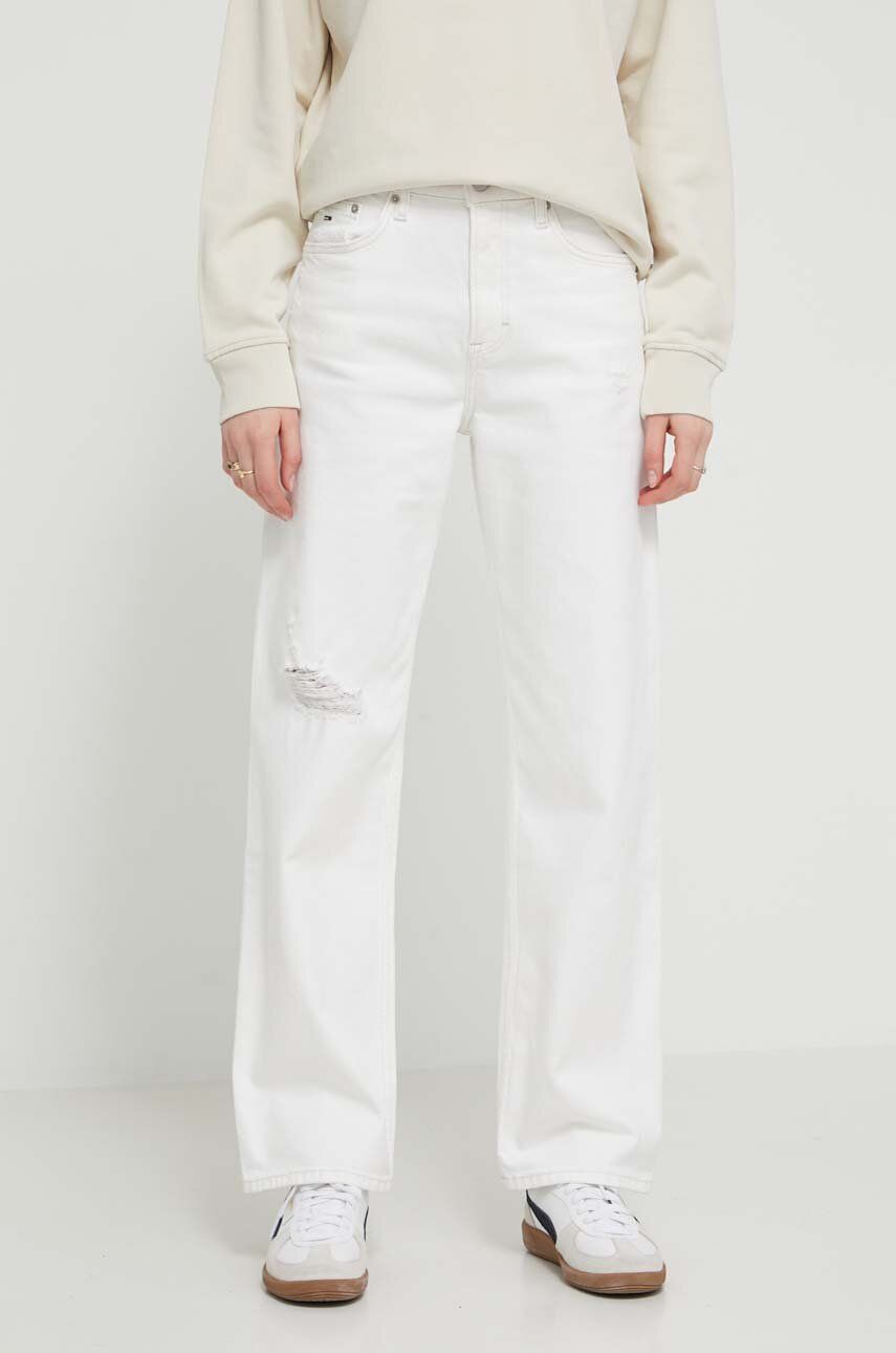 Tommy Jeans jeansi femei high waist, DW0DW17577