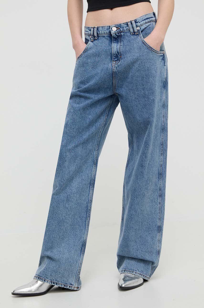 Tommy Jeans jeansi femei high waist, DW0DW17606
