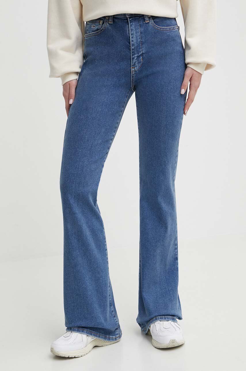 Tommy Jeans jeansi femei high waist, DW0DW17631