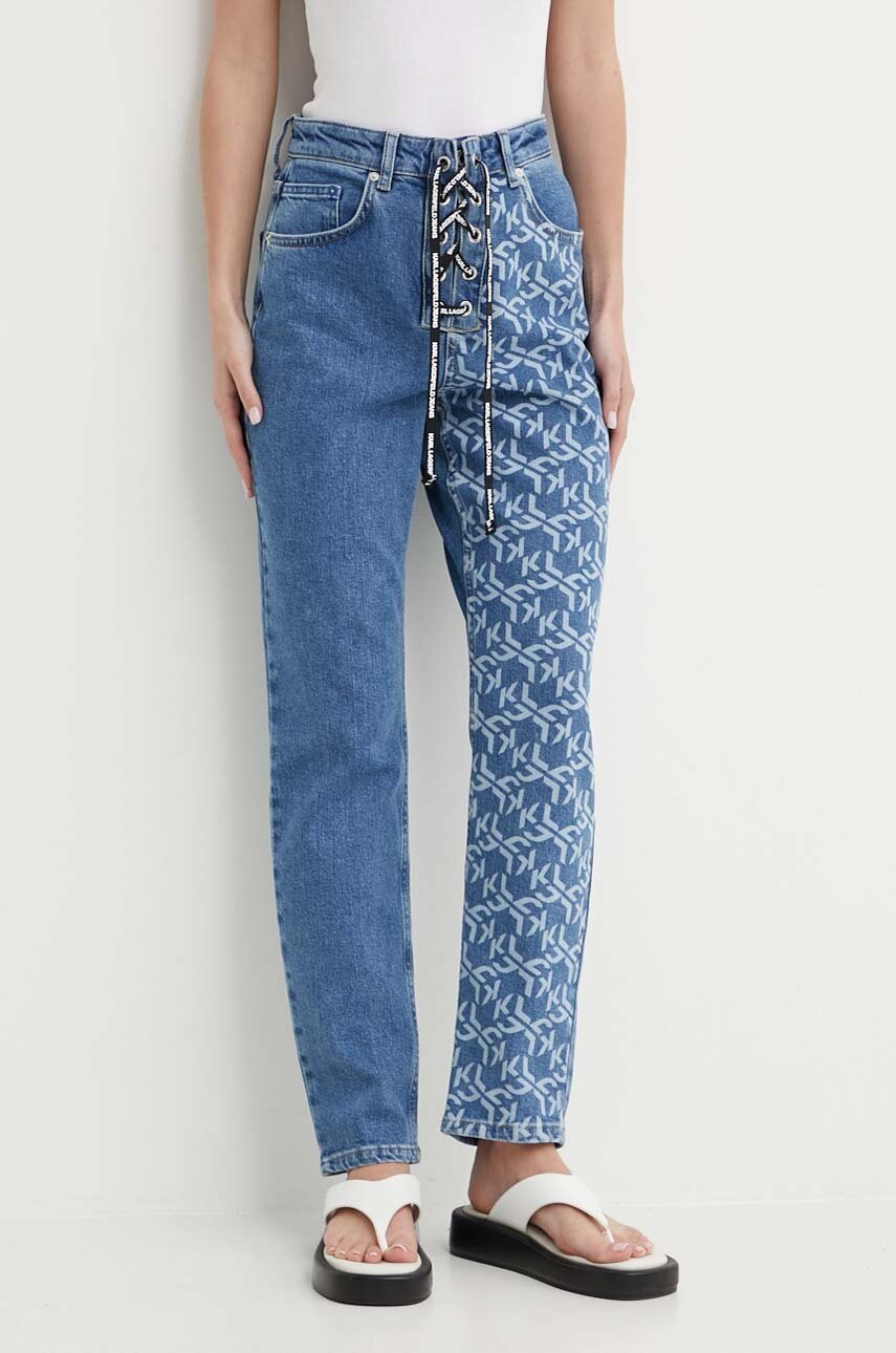 

Дънки Karl Lagerfeld Jeans в синьо, Син