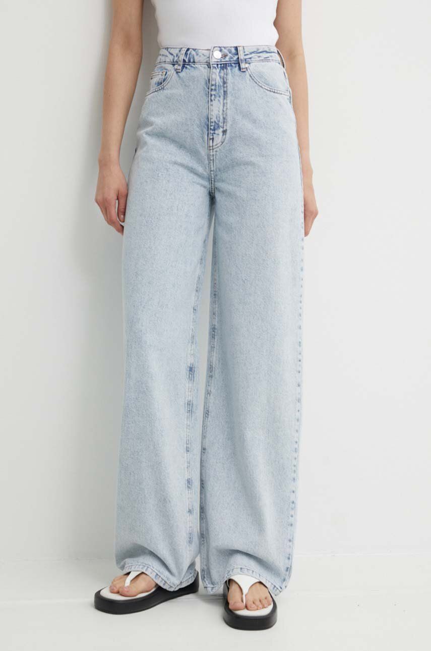 Gestuz jeansi femei high waist, 10909050