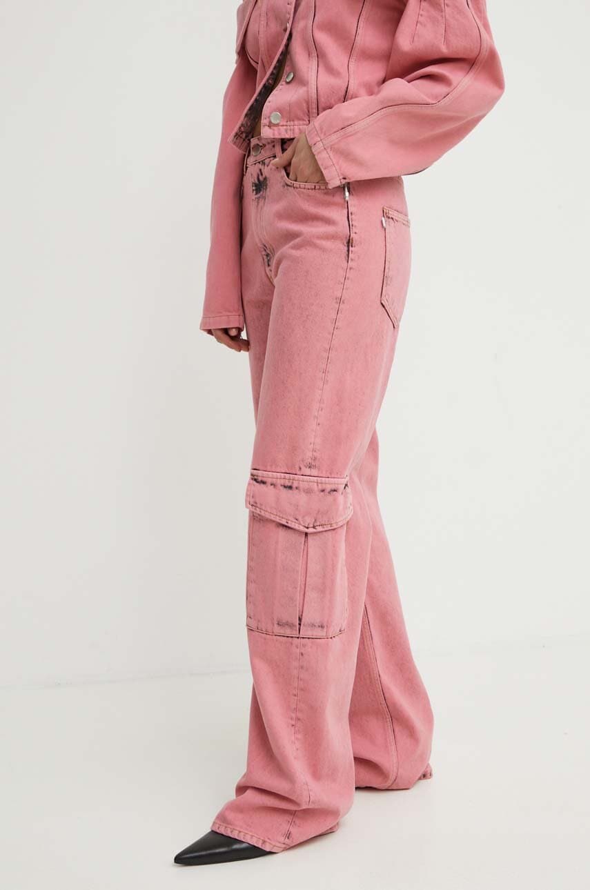 K+LUSHA jeansi femei high waist, KLEPINETDF131KLW11