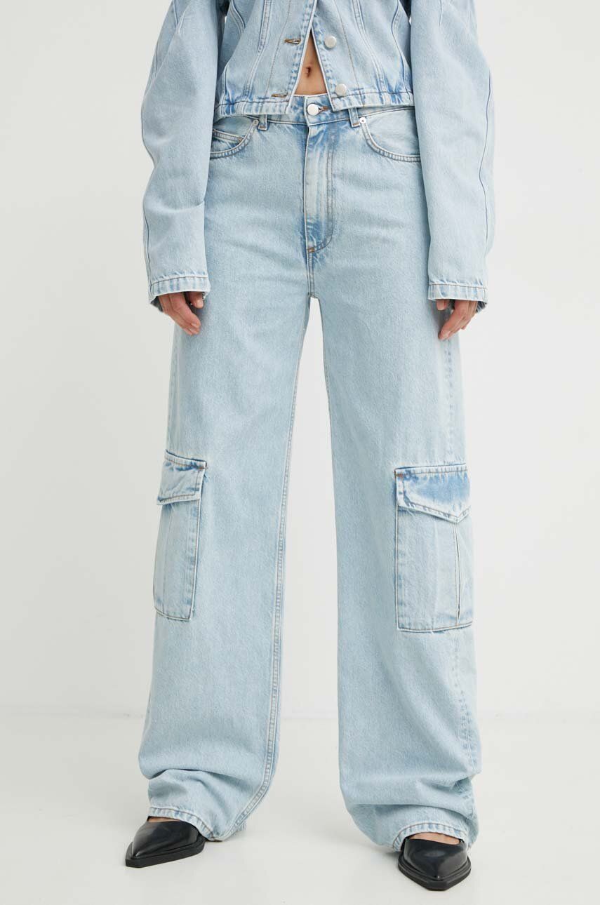 K+LUSHA jeansi femei high waist, KLEPINETDF129KLW06