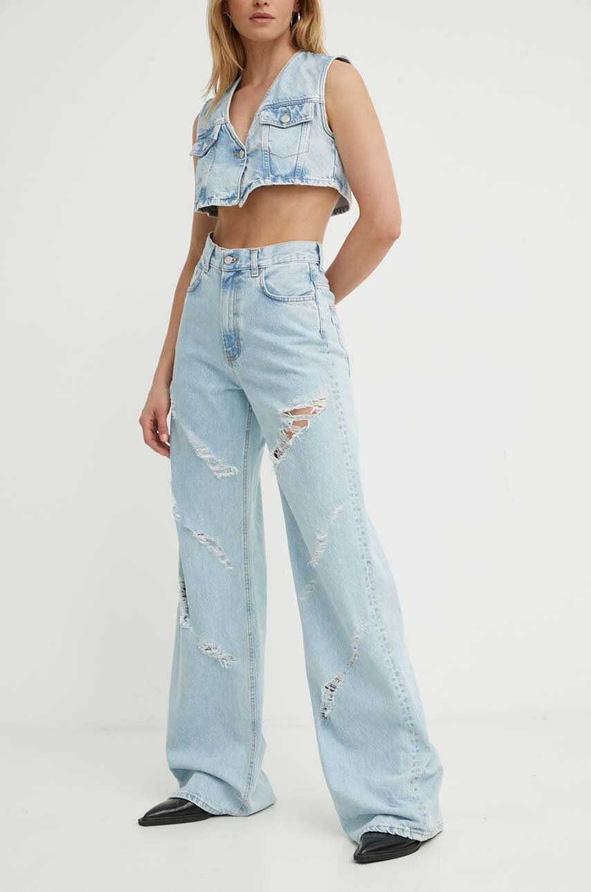 K+LUSHA jeansi femei high waist, KLERIS DF129KLW42