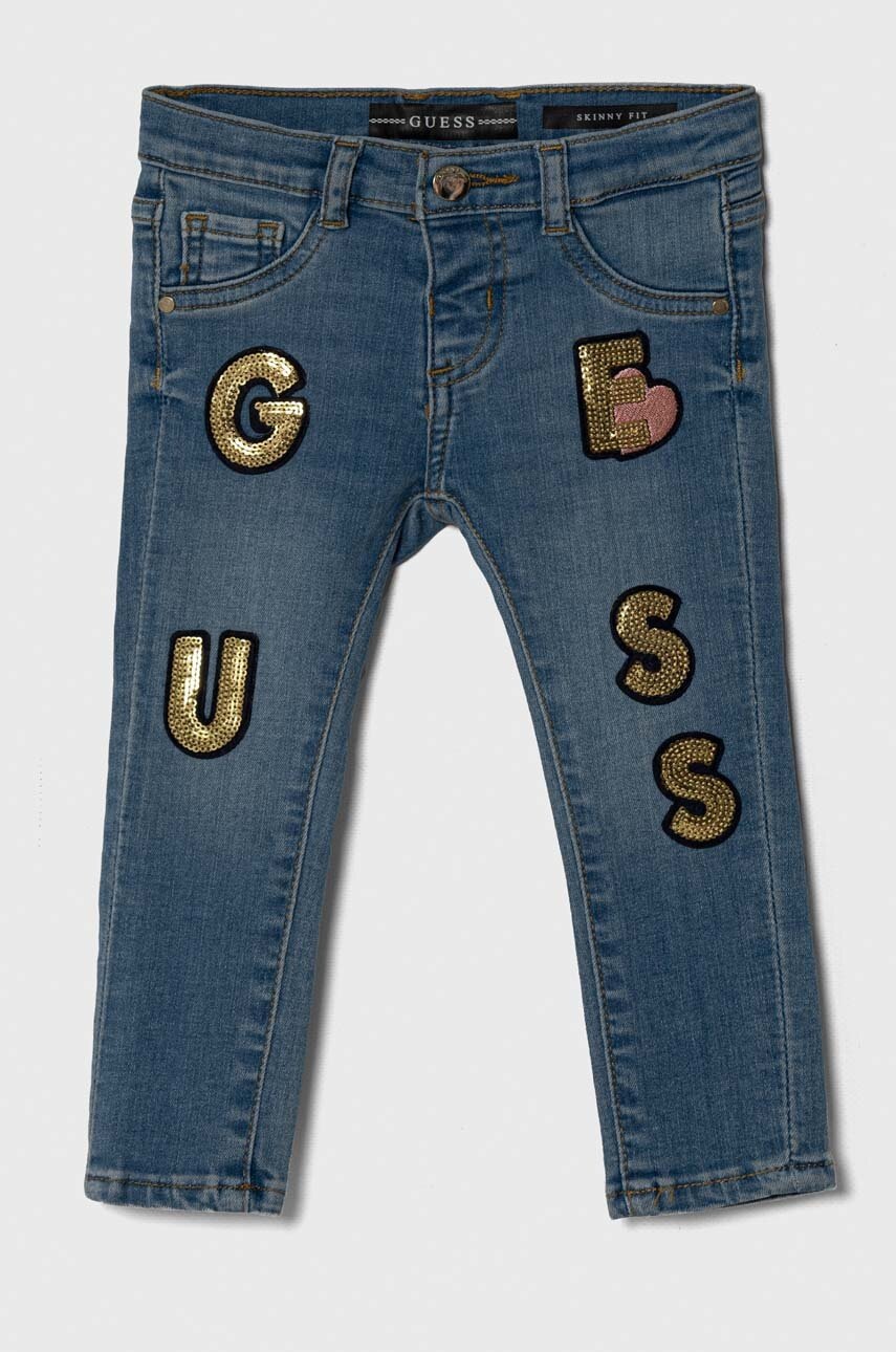 

Детски дънки Guess в, Син