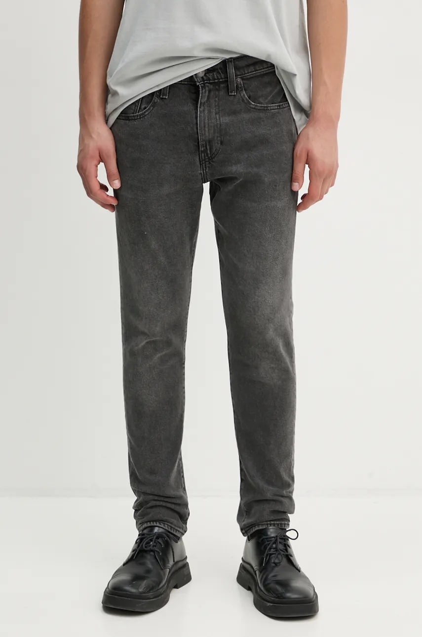 Levi's jeansi 512 SLIM barbati, culoarea gri Levi's jeansi 512 SLIM barbati, culoarea gri