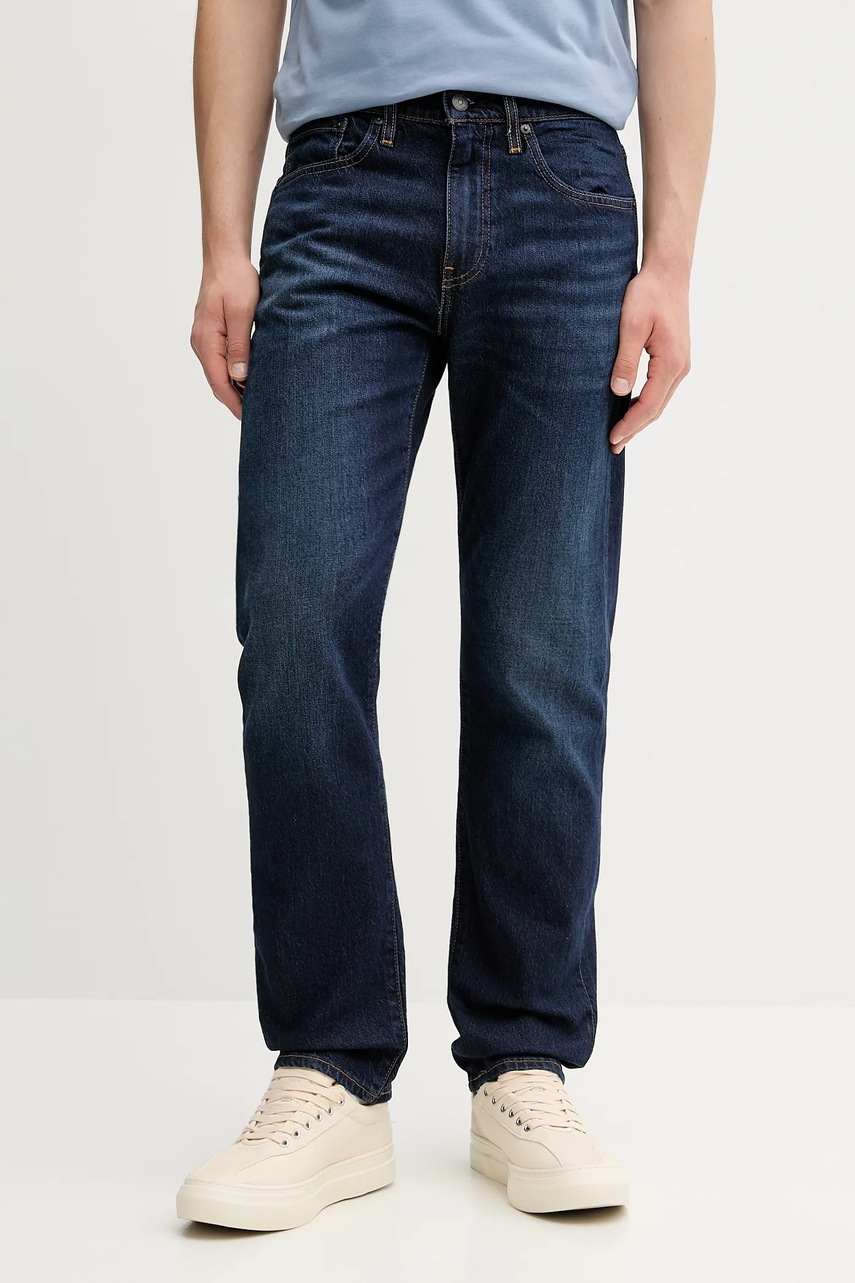 Levi\'s jeans 502 TAPER culoarea gri