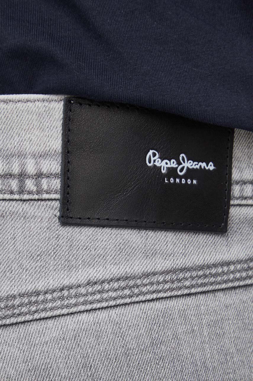 Traperice Pepe Jeans TAPERED Za Muškarce, Boja: Siva, PM207391XW9