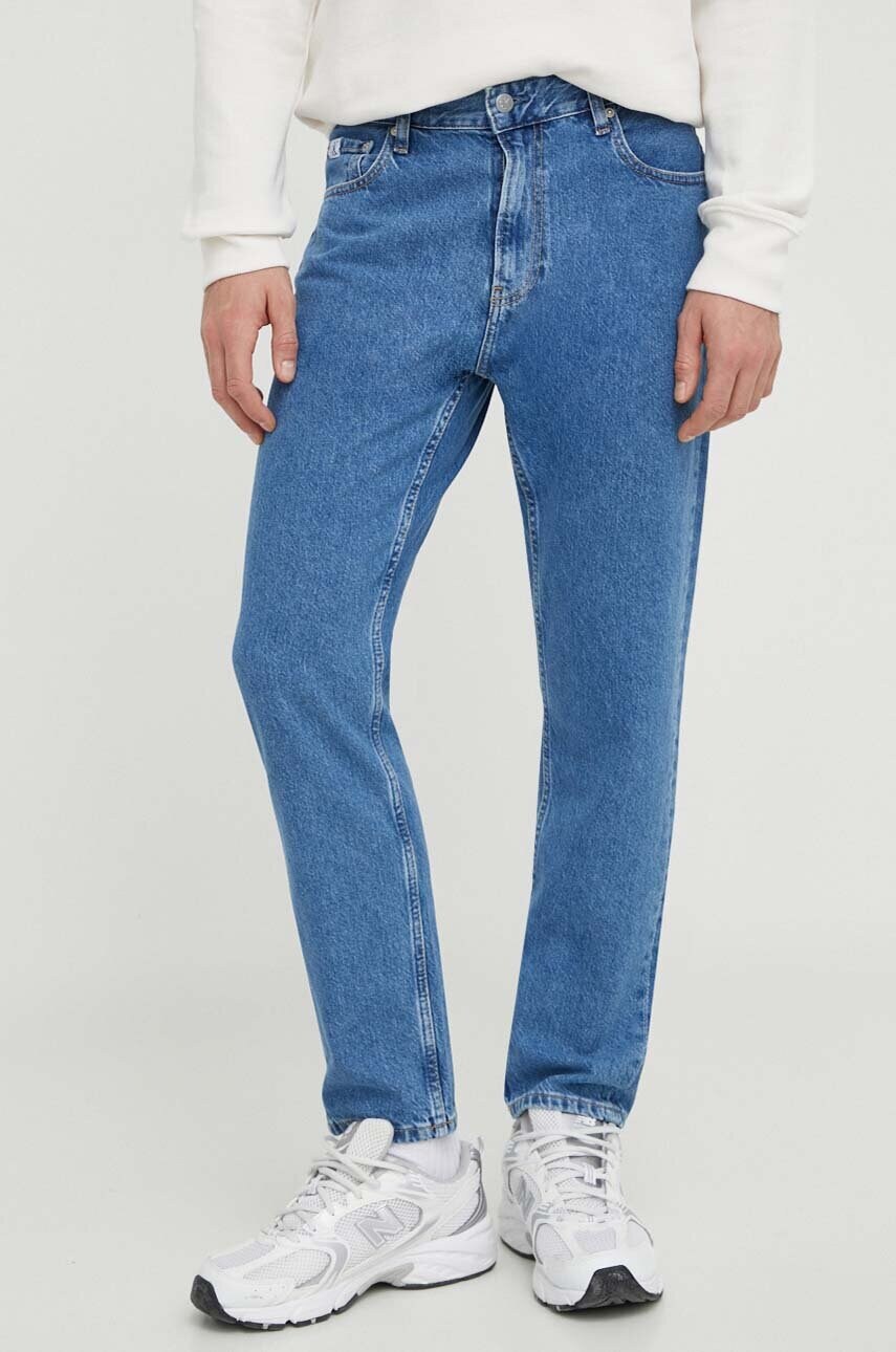 

Дънки Calvin Klein Jeans в J30J324841, Син