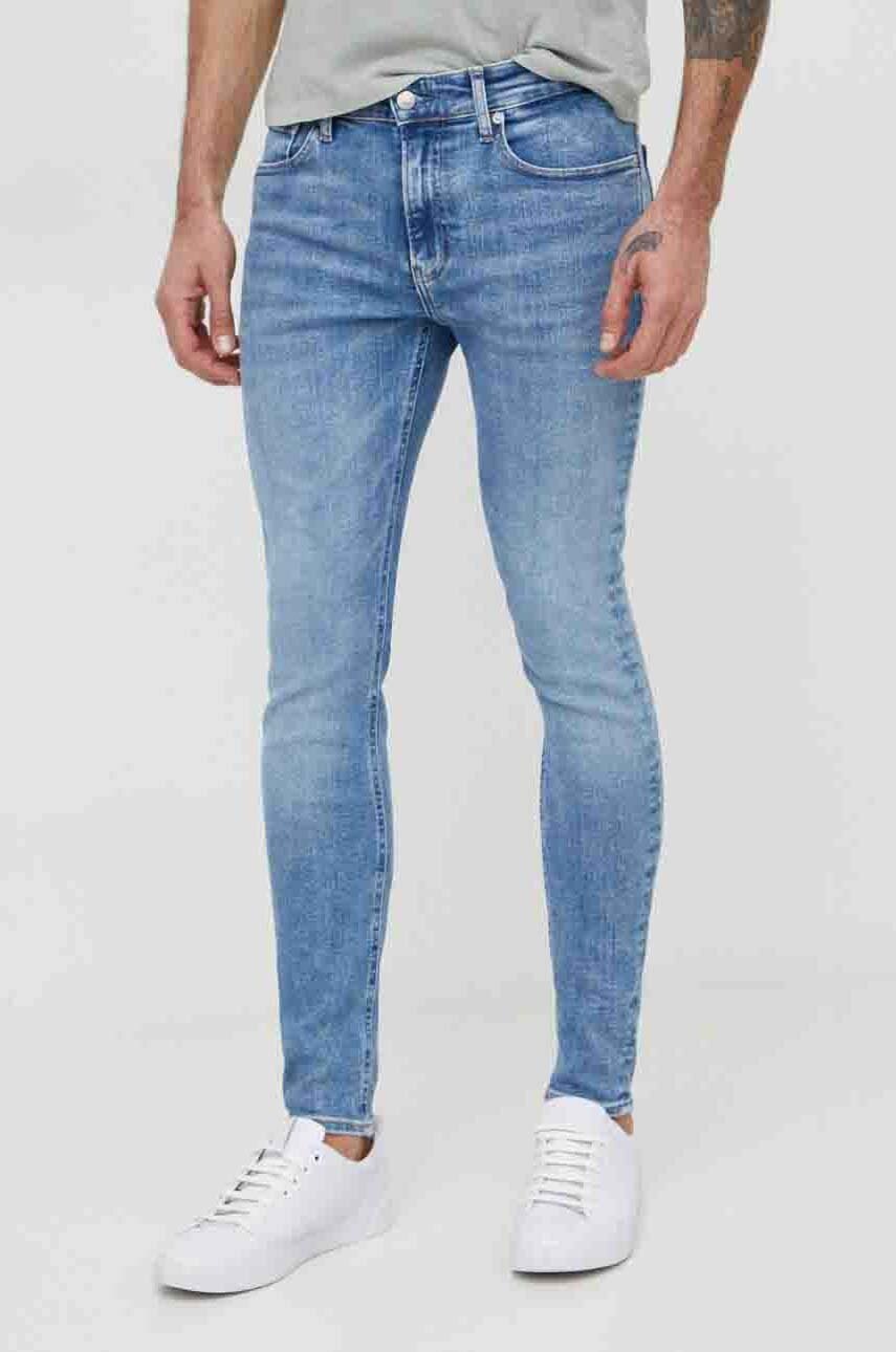 

Дънки Calvin Klein Jeans в J30J324843, Син