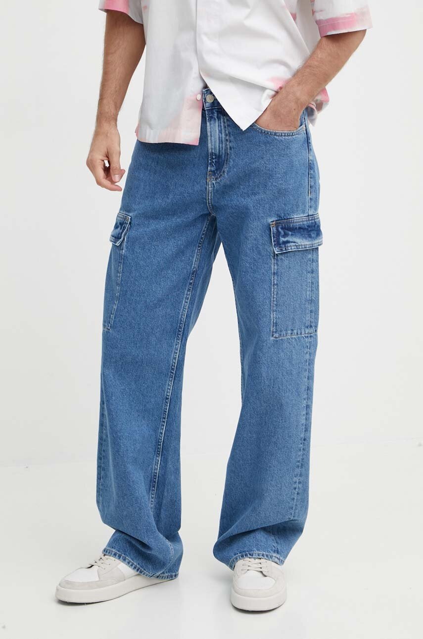 

Дънки Calvin Klein Jeans J30J324881, Син