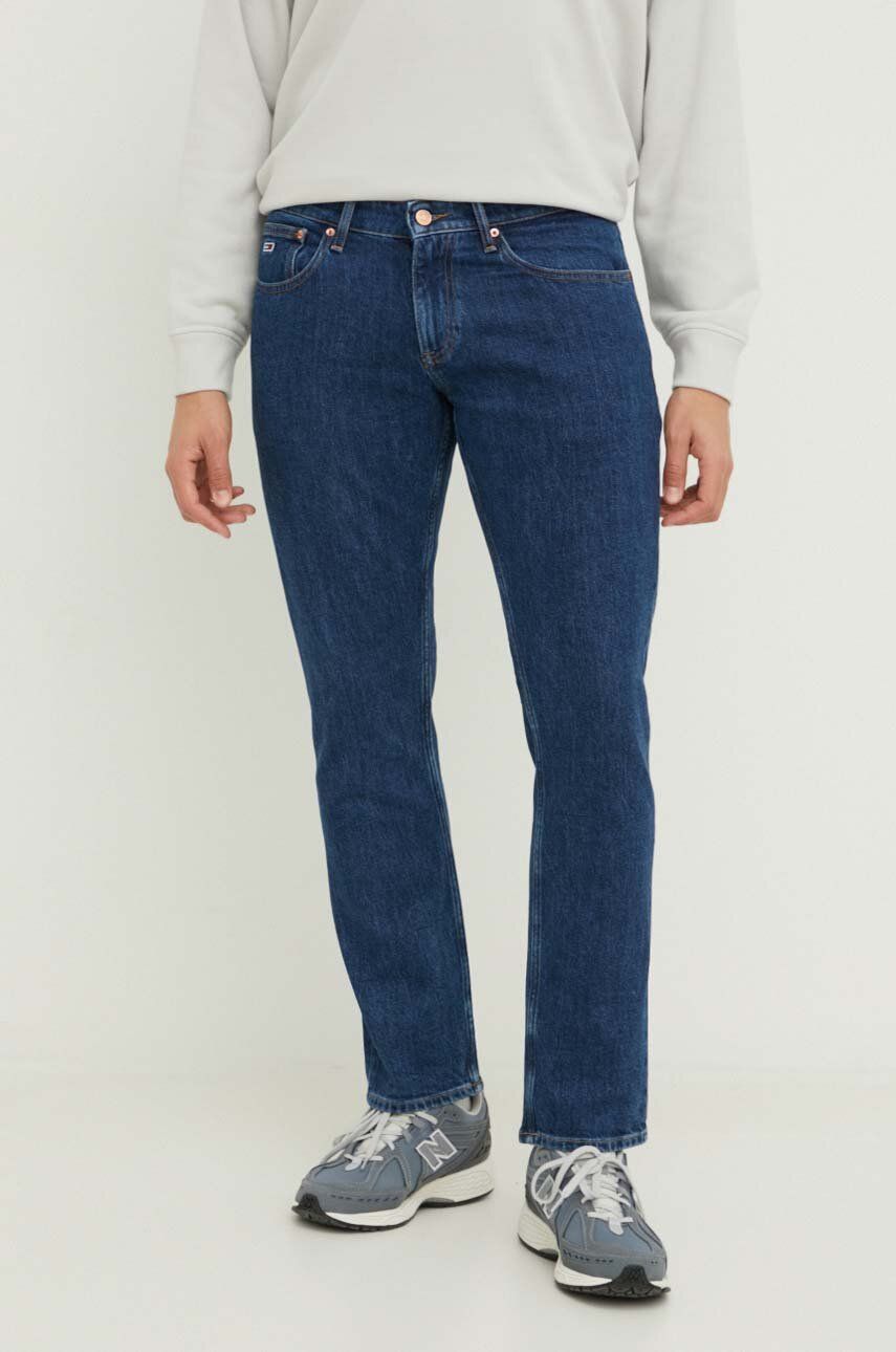 E-shop Džíny Tommy Jeans Scanton pánské, tmavomodrá barva