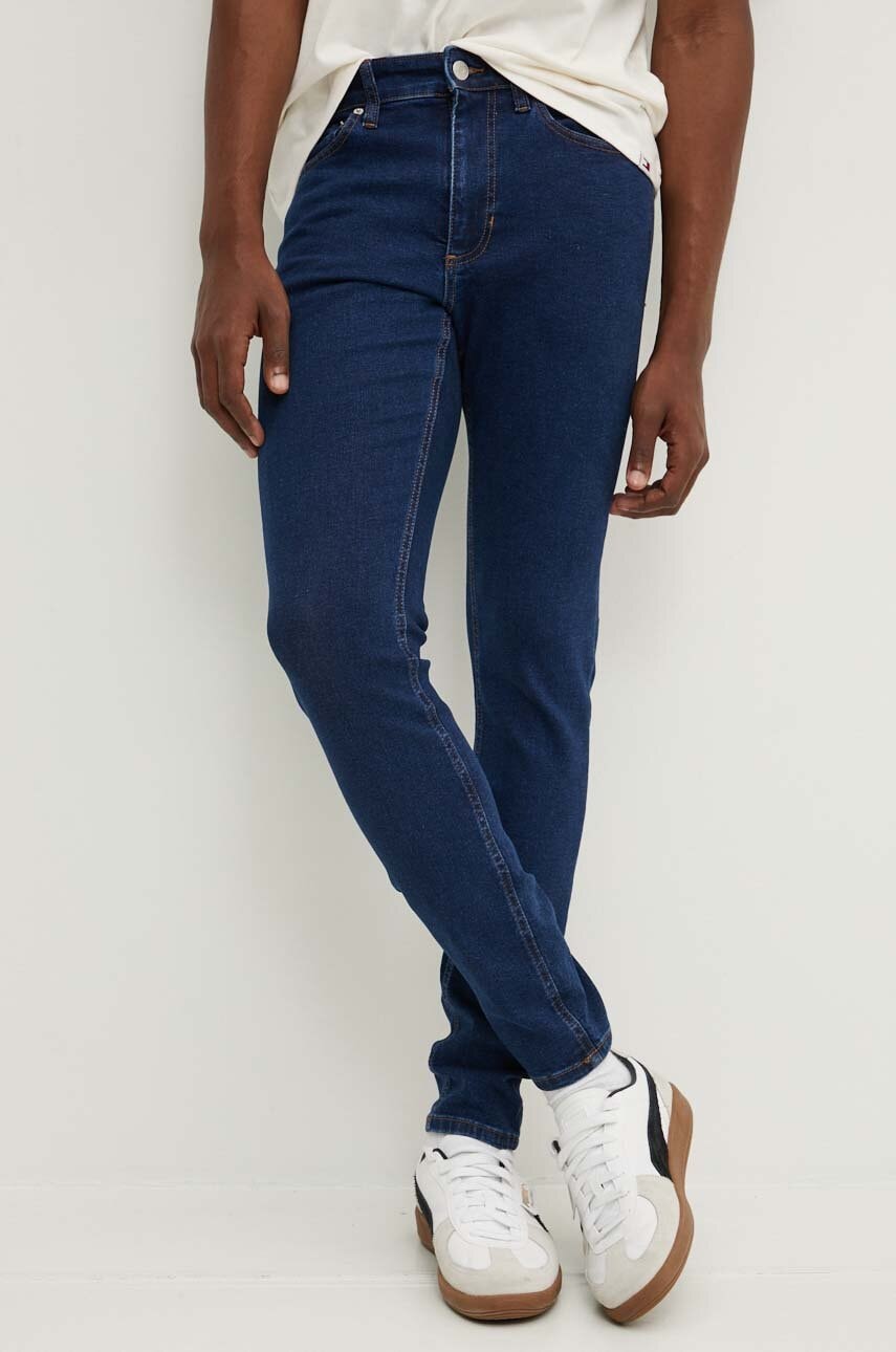 

Дънки Tommy Jeans Scanton в тъмносиньо DM0DM18149, Тъмносин
