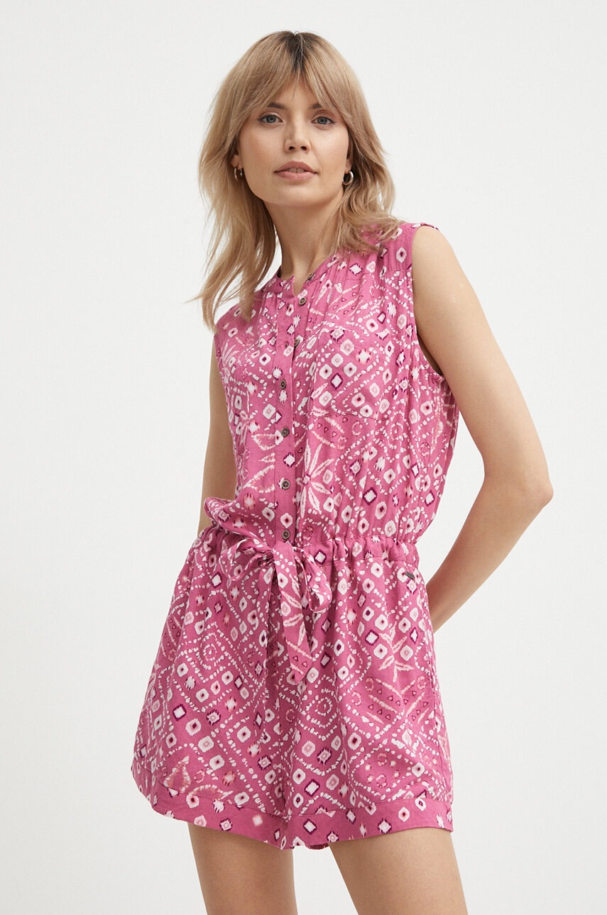 

Гащеризон Pepe Jeans DALMA в розово с овално деколте PL230481, Розов