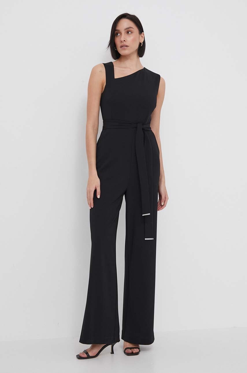 

Гащеризон Calvin Klein в черно с гол гръб K20K207024, Черен