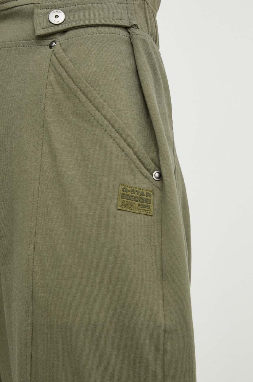 Βαμβακερή φόρμα G-Star χρώμα: πράσινο φωτογραφία